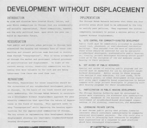 Displacement Statement 1980