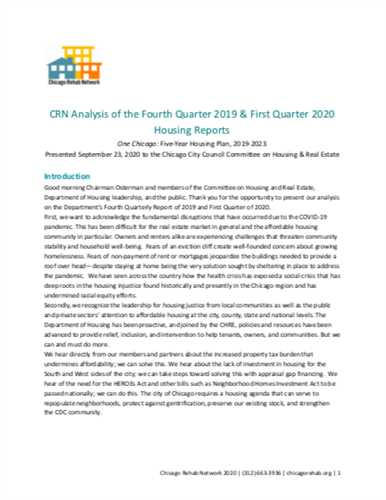 2019Q4 and 2020Q1 Analysis